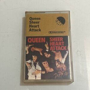 Queen Sheer Heart Attack Cassette Tape UK EMI TC-EMC 3061 Tested‎ Works